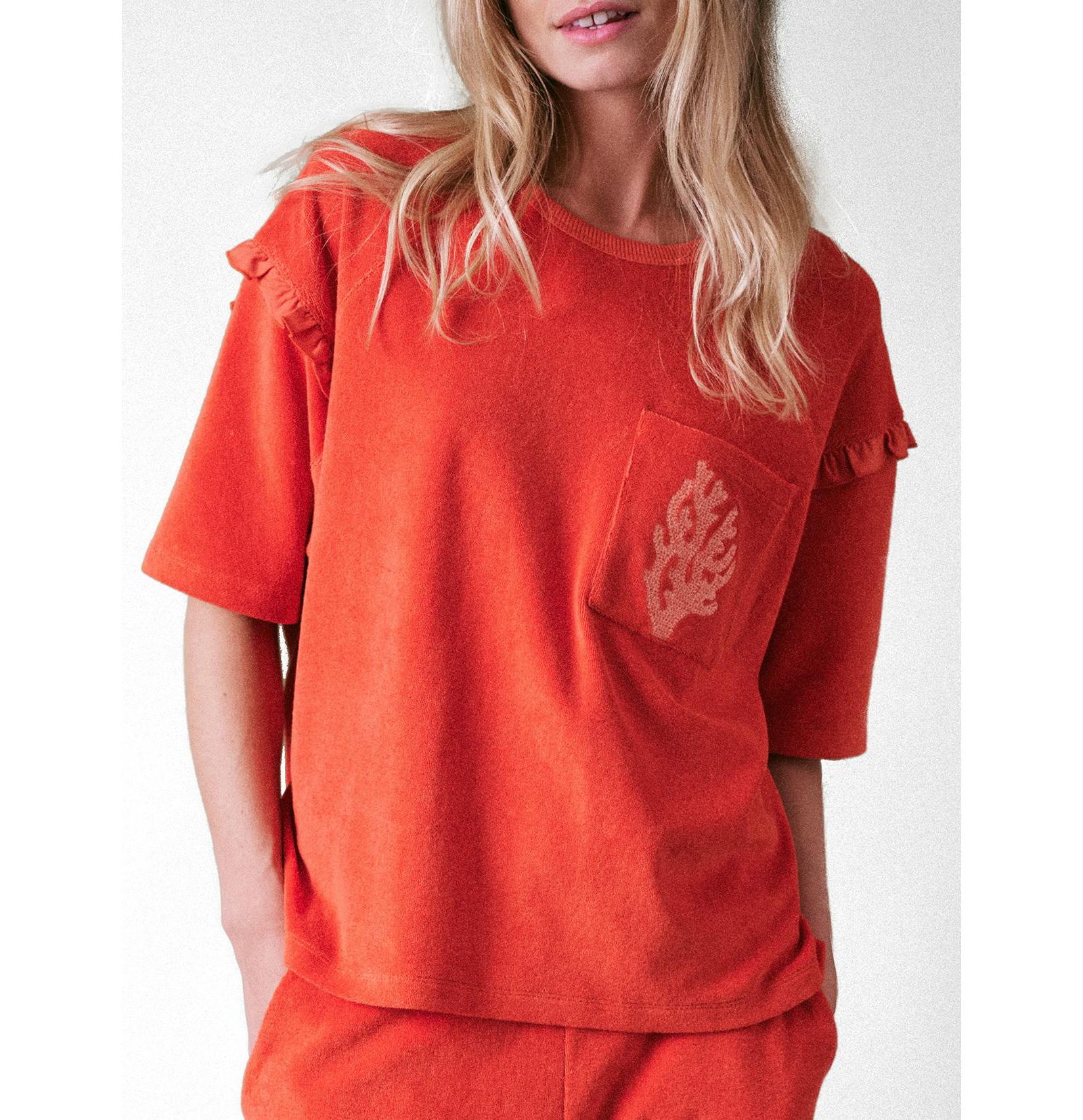 Cape Cove Женский топ Sea Terry Frill