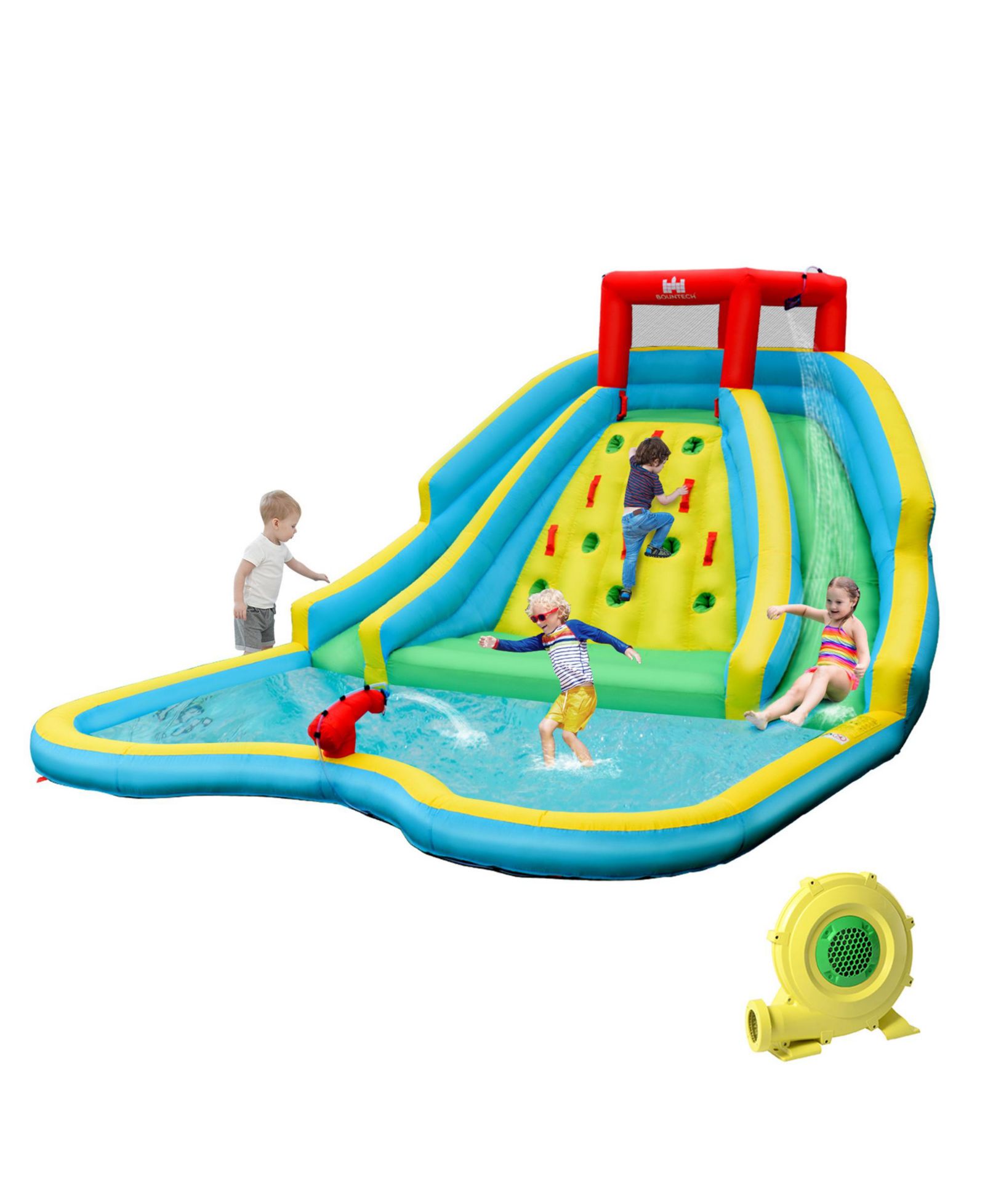 Надувной игровой комплекс Gymax Mighty Water Park