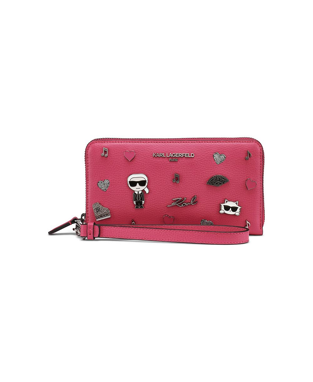 Кошелек KARL LAGERFELD PARIS Maybelle Continental Zip