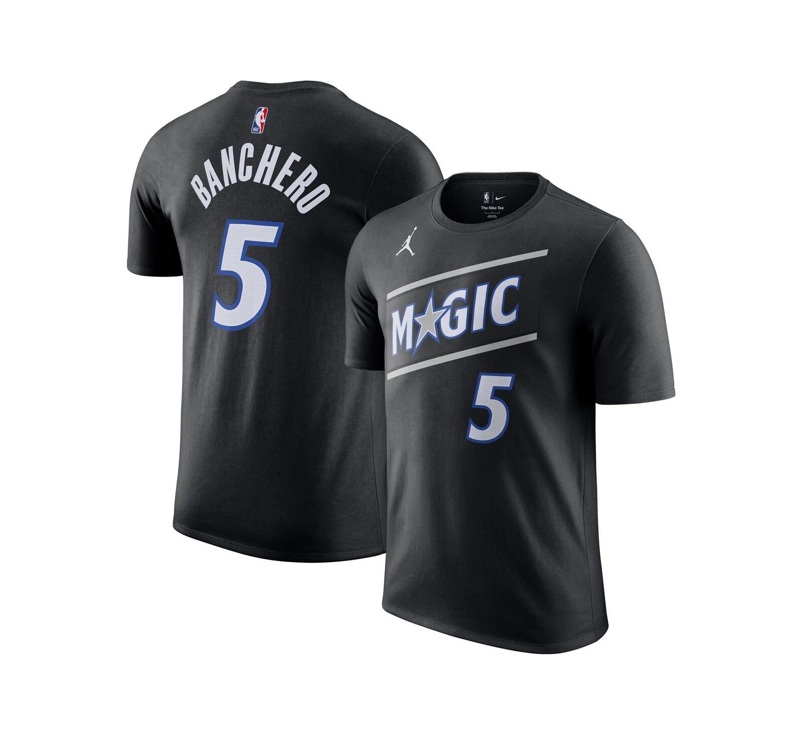 Мужская и женская футболка Jordan Paolo Banchero Orlando Magic