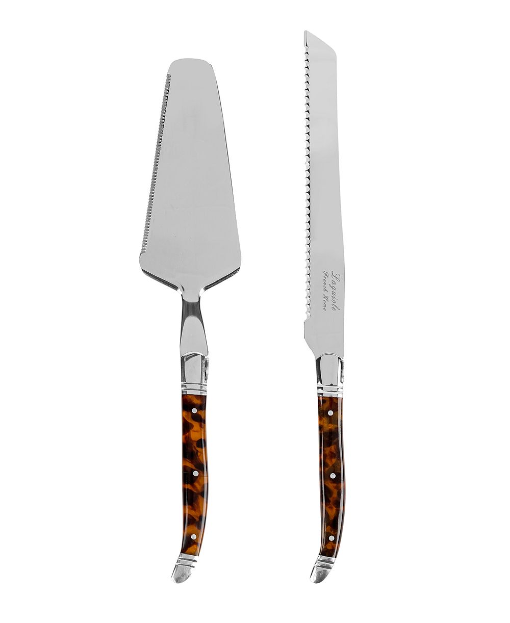 French Home Connoisseur Laguiole 2-Pc. Cake and Pie Server Set