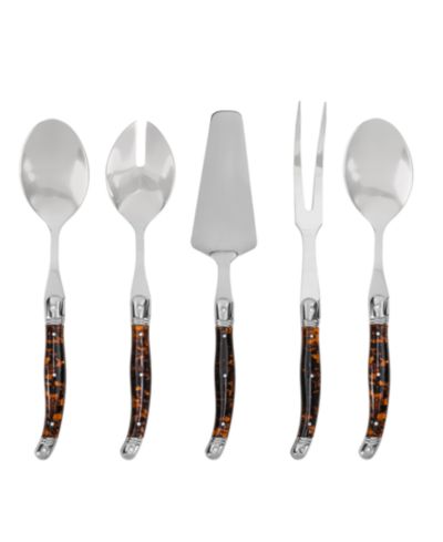 French Home Laguiole Tortoise Shell 5-Pc. Hostess Set