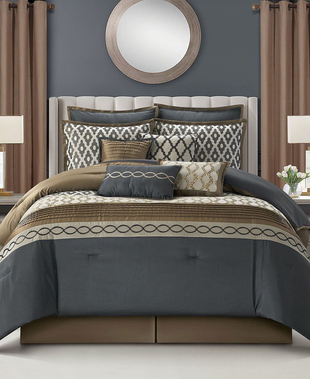 Комплект постельного белья Stratford Park Caval Patchwork, 12 предметов, King