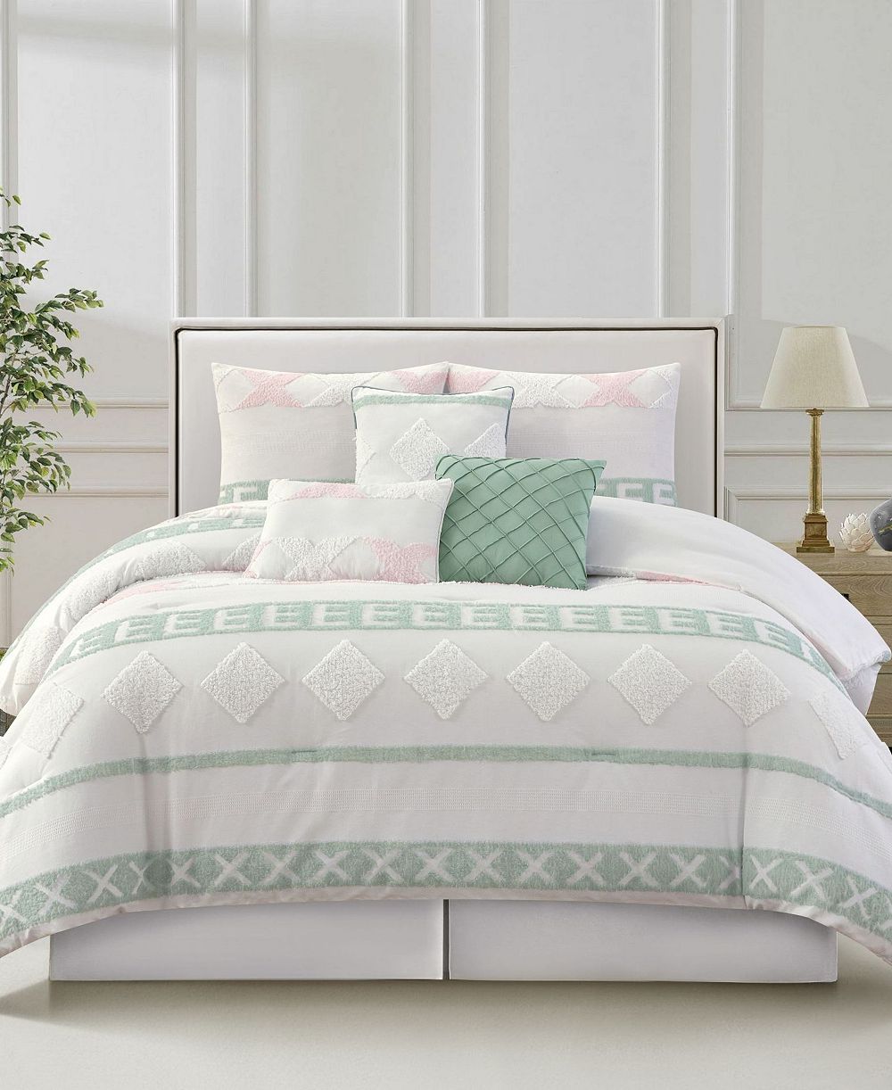 Комплект из 7 предметов Stratford Park Genoa Geometric, Queen