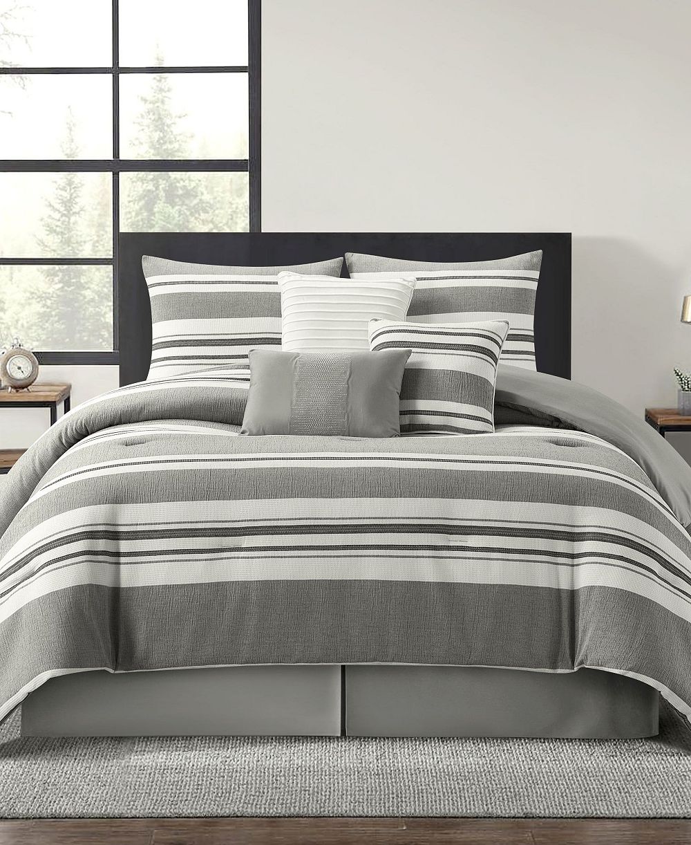 Комплект из 7 одеял Stratford Park Cornille Stripes King