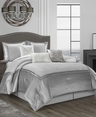 Stratford Park Lucille Solid Color 7-Pc. Comforter Set, King
