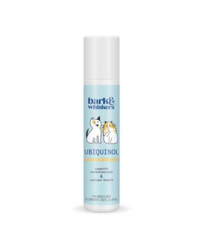 Bark & Whiskers Ubiquinol Liquid Pump for Dogs & Cats, 1.45 Fl. Oz. (43 mL), 149 Pumps, Supports Healthy Immune Function, Veterinarian Formulated, Non-GMO