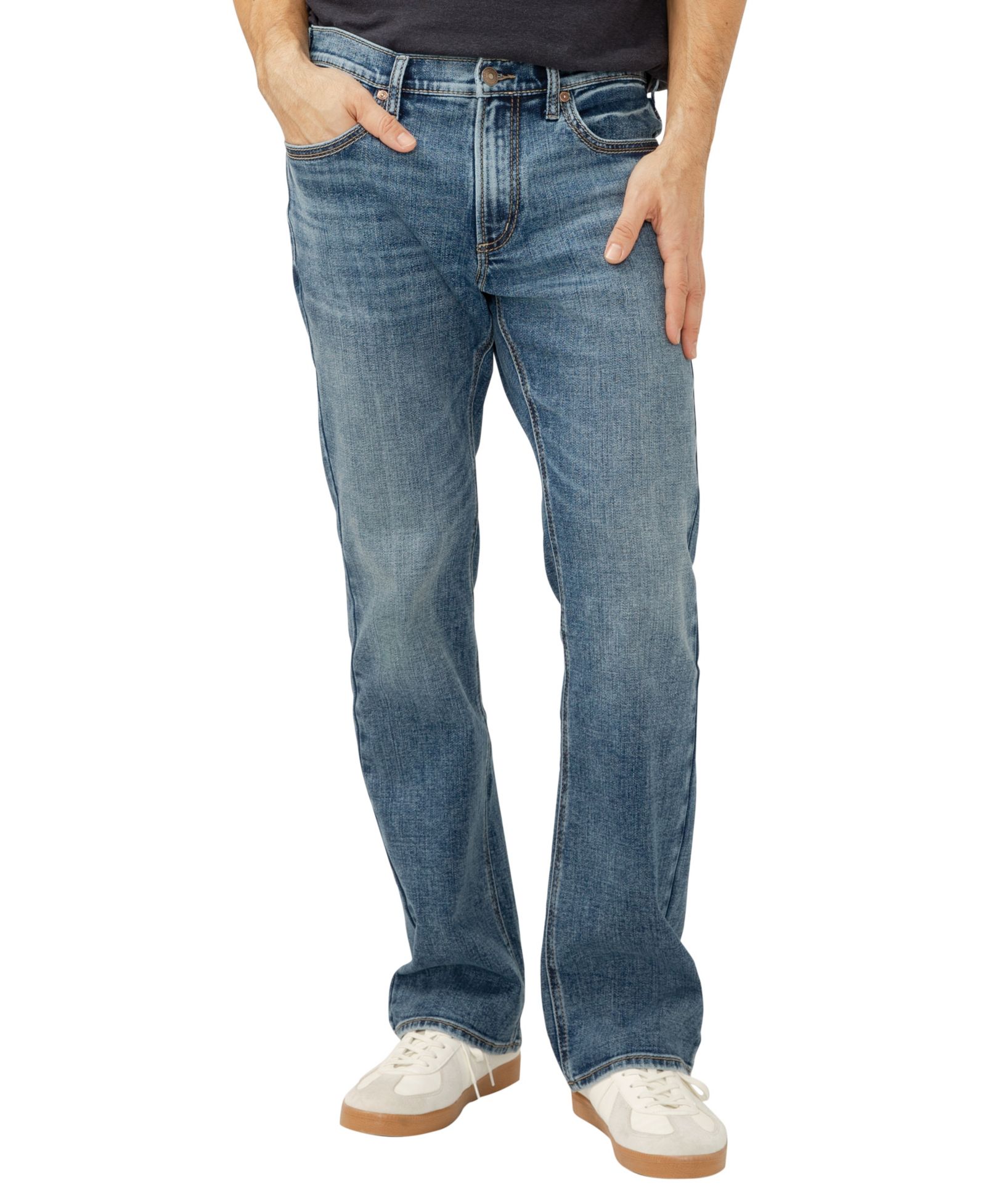 Silver Jeans Co. Men's Jace Slim Fit Bootcut Jeans