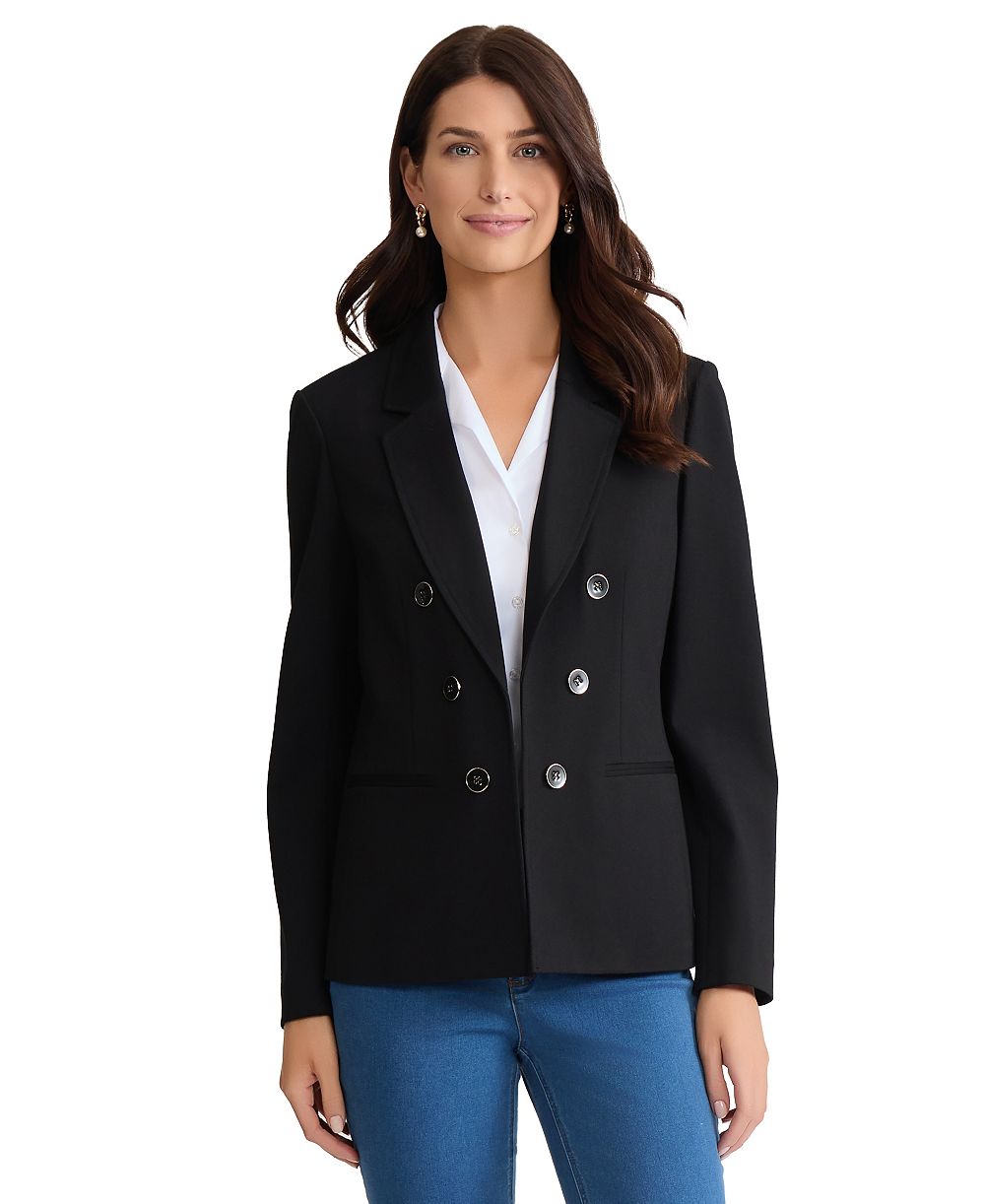 Jones New York Petite двубортный блейзер