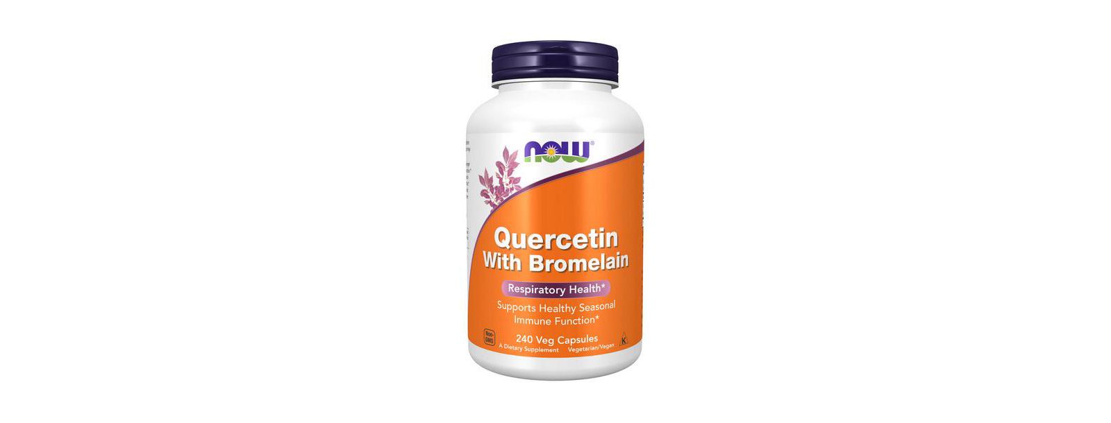 Кверцетин с бромелайном NOW Foods Quercetin with Bromelian, 240 Vcaps