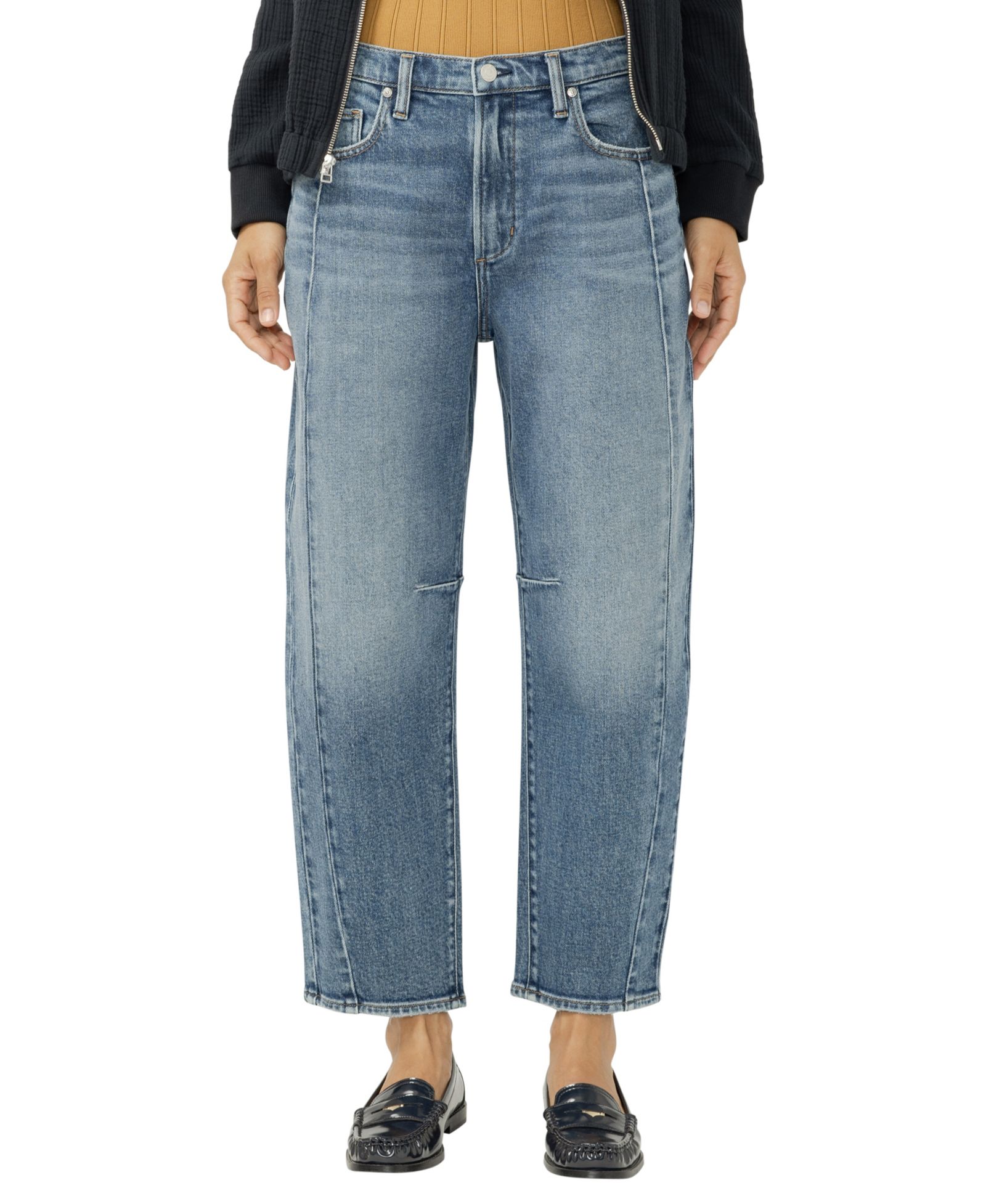 Silver Jeans Co. Women's High Rise Barrel Leg Jeans