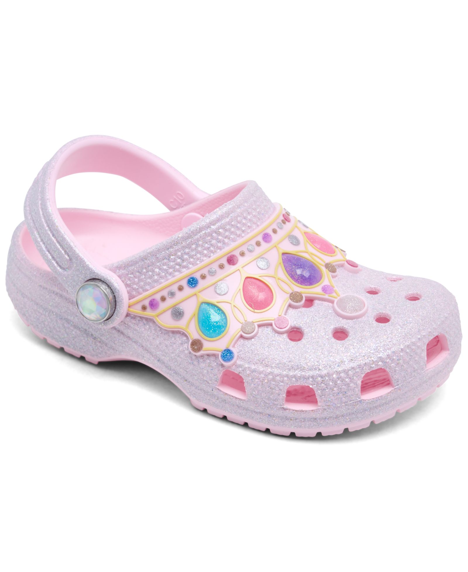 Crocs I Am Princess с блестками для малышей-девочек из Finish Line