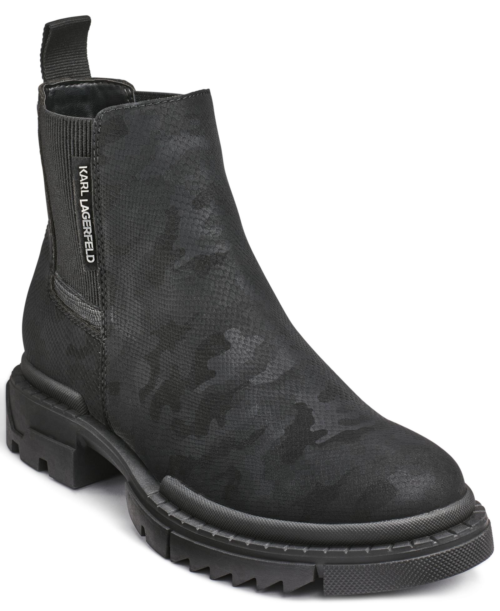 KARL LAGERFELD PARIS Men's Quincy - Chelsea Boot