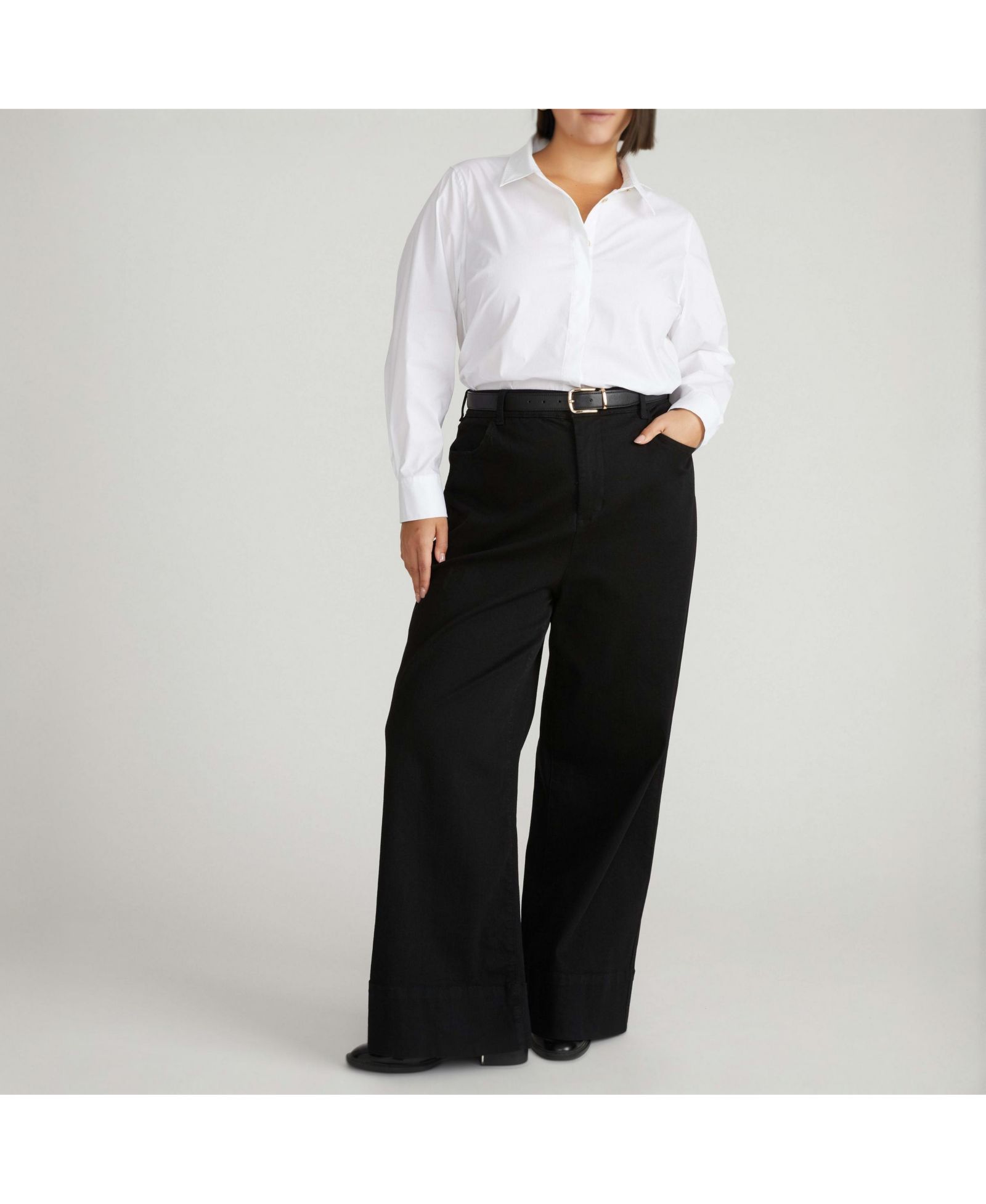 Мужская рубашка Universal Standard Plus Size Stretch Poplin Classic Fit