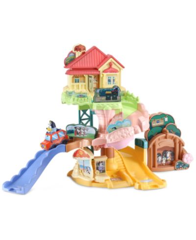 Bluey Road Trip Interactive Multi-Piece Playset, Ages 1.5+
