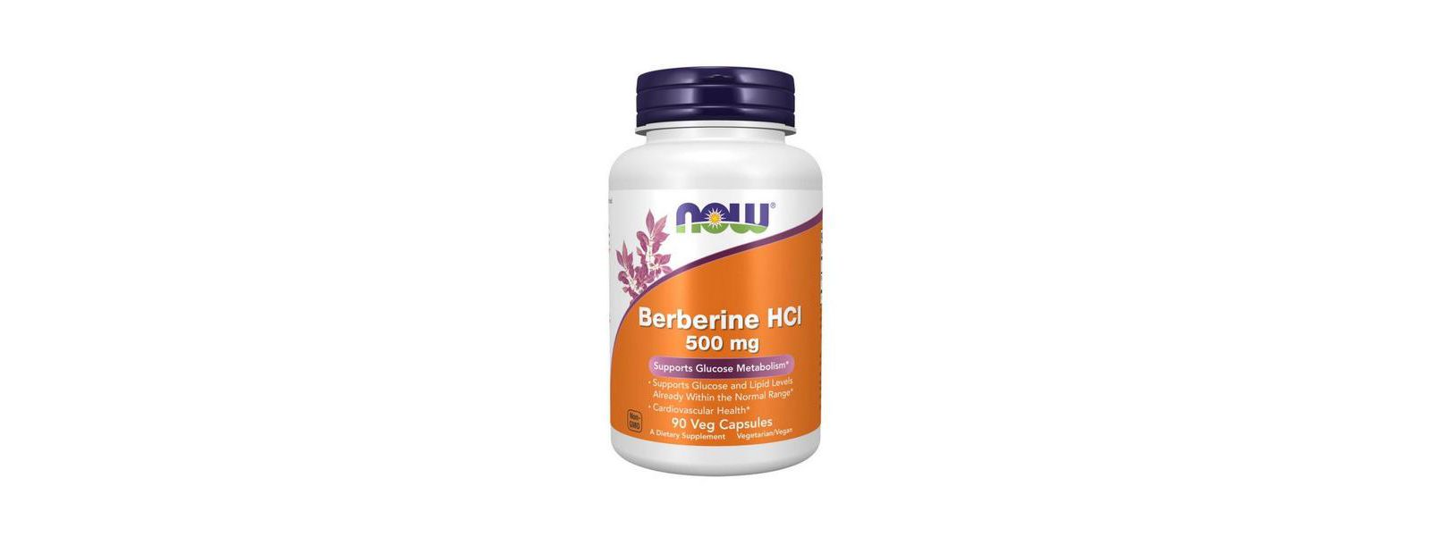 БАДs Now Foods Berberine HCl, 500 mg, 90 Veg Capsules
