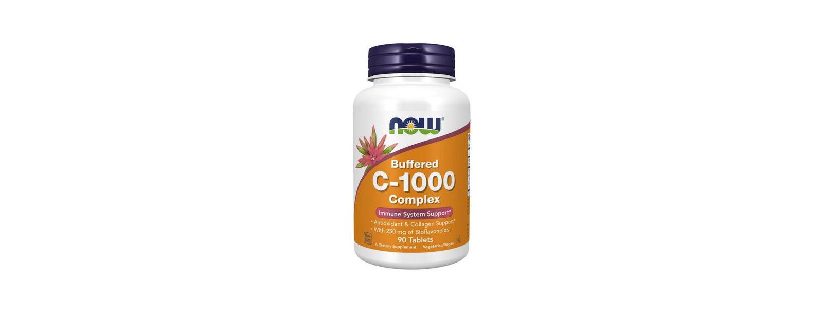 NOW Foods Комплекс витамина C-1000, 90 Tablets