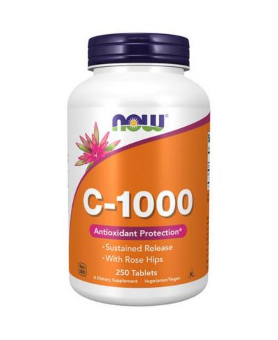 Now Foods Vitamin C-1000 таблетки пролонгированного действия, 250 шт.