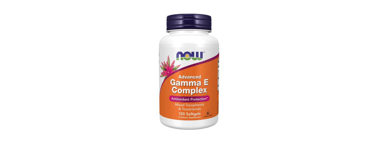 Now Foods комплекс Advanced Gamma E, 120 Sgels