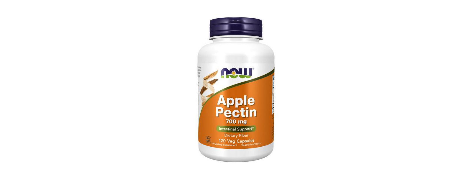 Витамины NOW Foods Apple Pectin, 700 mg, 120 Veg Caps