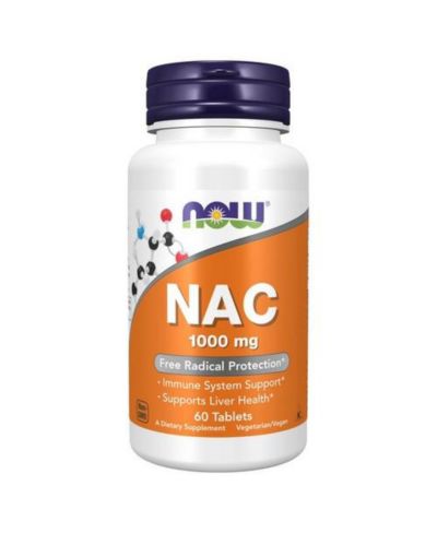 NOW Foods N-Acetyl-Cysteine ,1000 Mg ,60 Veg Caps