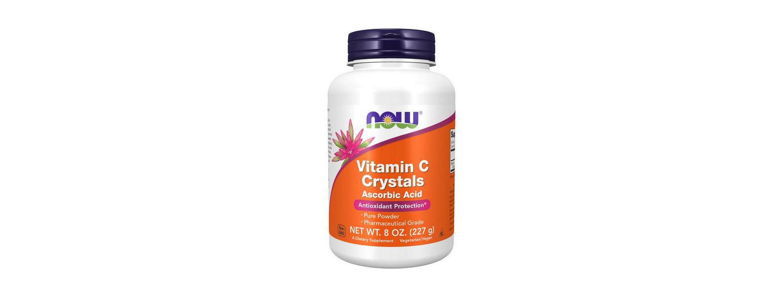 NOW Foods Vitamin C Crystals порошок, 8 OZ