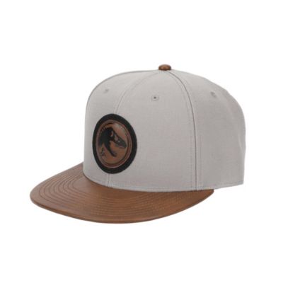 Jurassic Park Мужская кепка с вышитым логотипом White Snapback