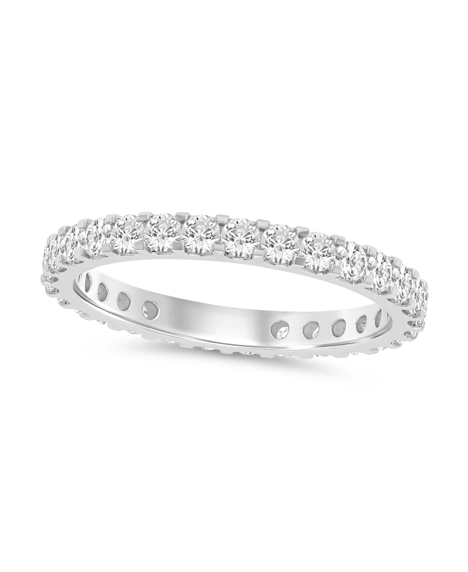 Кольцо Diamond Eternity Band (1 ct. t.w.) в 14k White Gold