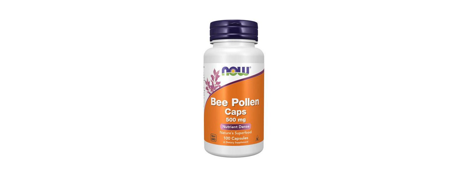 NOW Foods пчелиная пыльца, 500 mg, 100 Caps