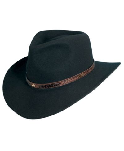 Scala Men's Crush Felt Durango Wool Hat