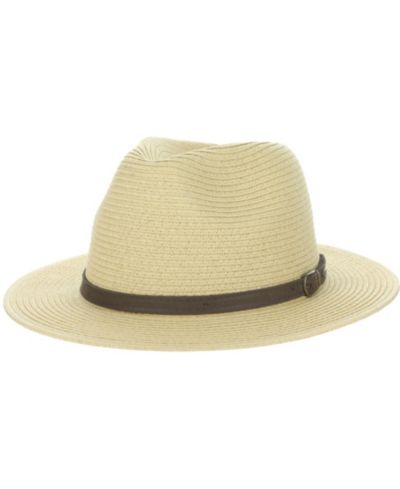 Scala Men's Paper Braid Safari Hat