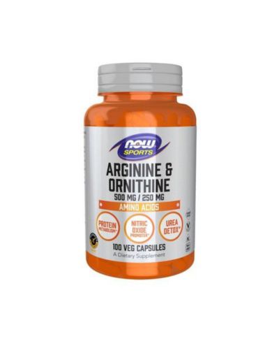 Now Foods L-Arginine & Ornithine ,100 Caps