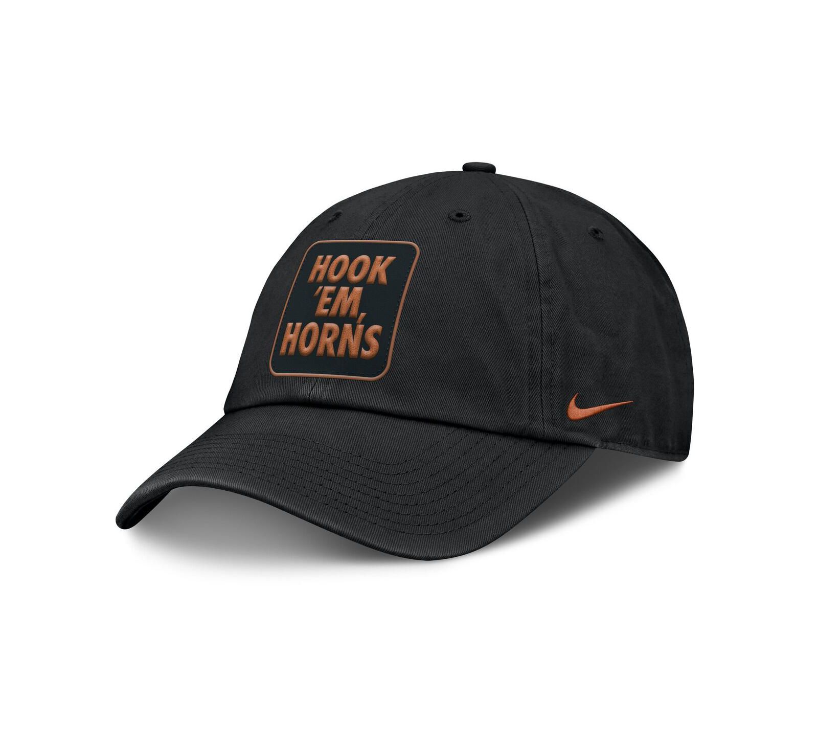 Nike Мужской Black Texas Longhorns Local Club Adjustable Hat