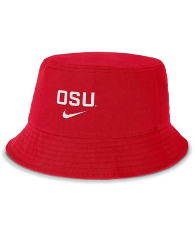 Nike Men's Scarlet Ohio State Buckeyes Apex Primetime Bucket Hat