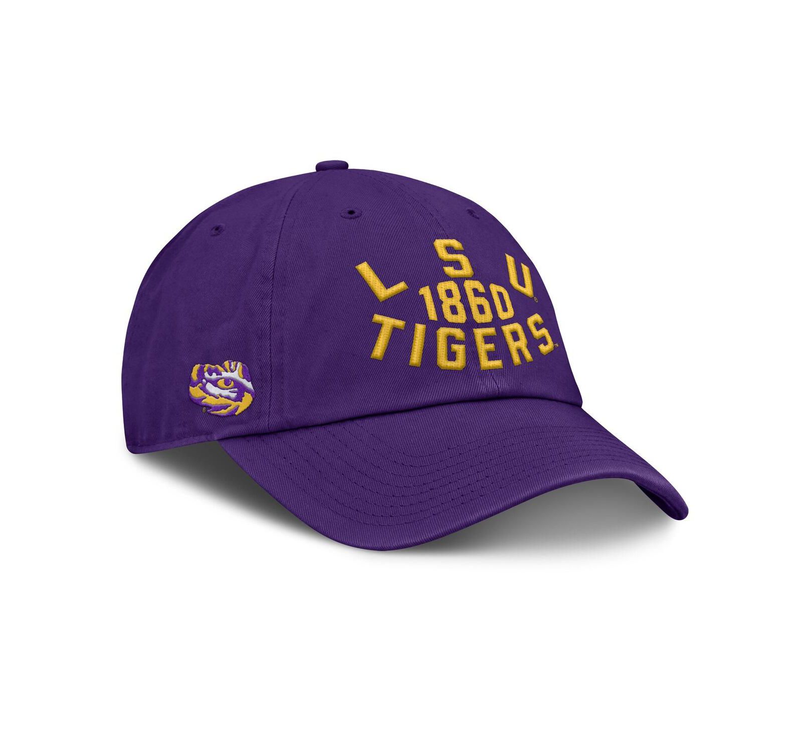 Fanatics Мужская регулируемая кепка LSU Tigers Purple