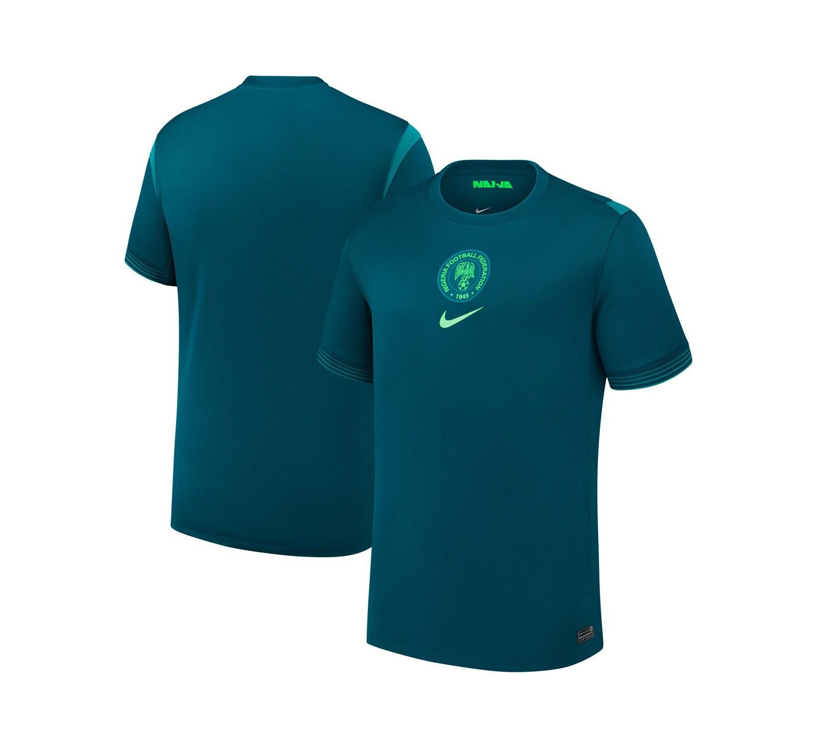 Nike Мужская джерси Nike Nigeria Women's National Team 2025/26 Home Replica Teal