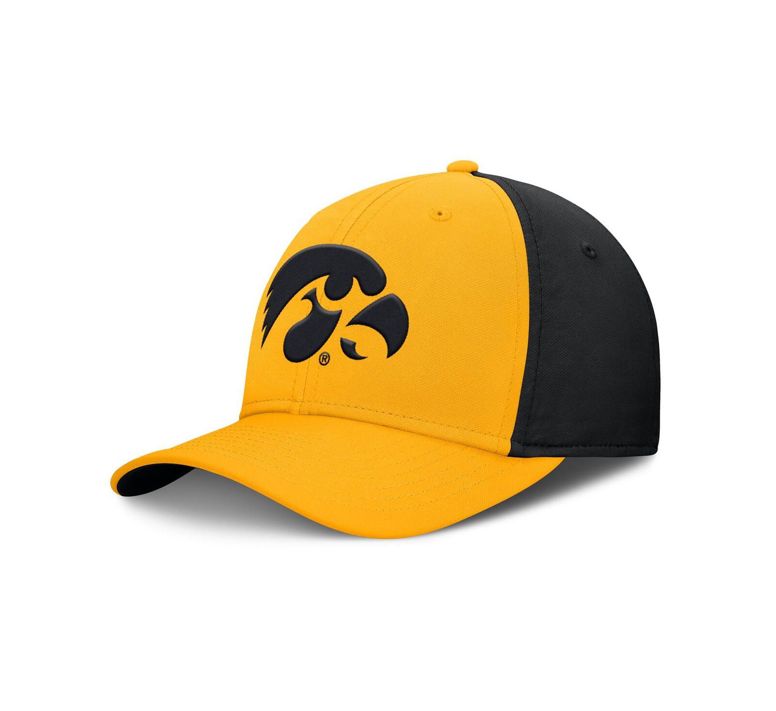 Nike Men's Gold/Black Iowa Hawkeyes 2025 Sideline Rise Local Performance Flex Hat