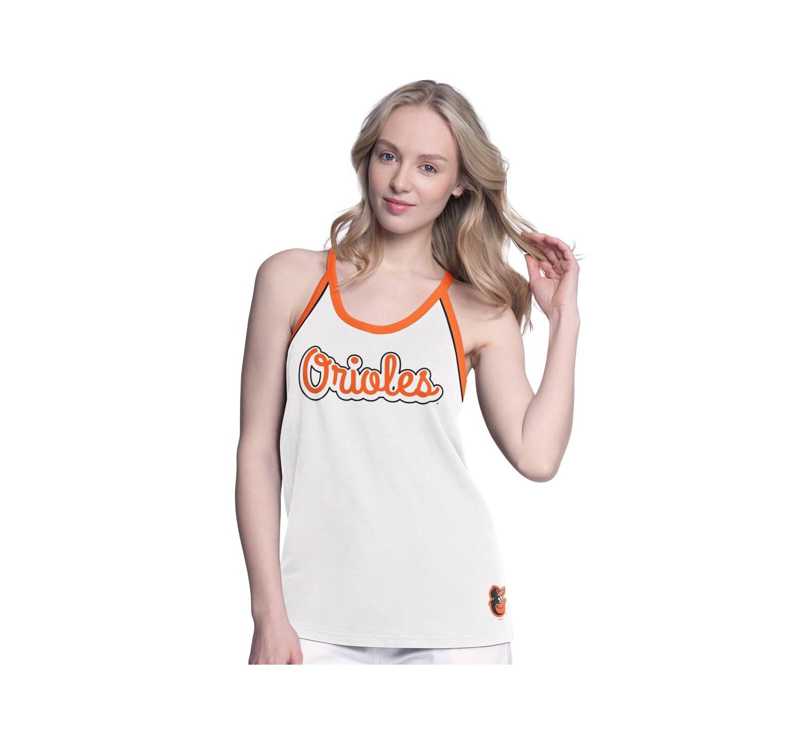 Женский топ-майка G-III 4Her by Carl Banks Baltimore Orioles Curveball, белый