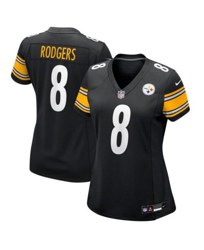 Nike Women's Aaron Rodgers Black Pittsburgh Steelers Game Jersey