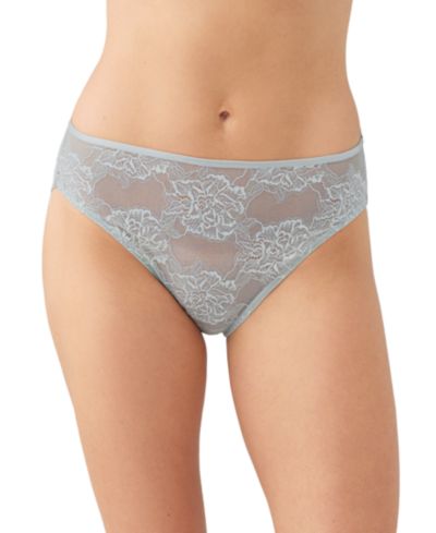 Wacoal Женские трусики Hi-Cut из прозрачной сетки Full Bloom