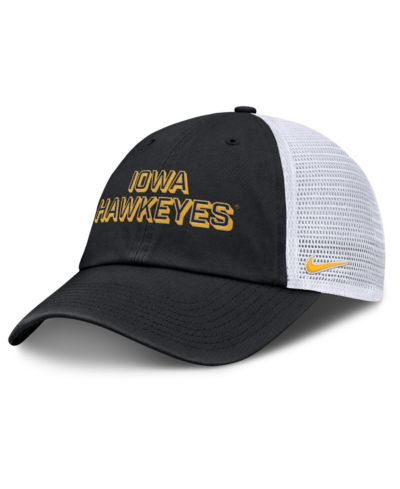 Мужская кепка Nike Iowa Hawkeyes 2025 Gameday Trucker с регулируемым размером