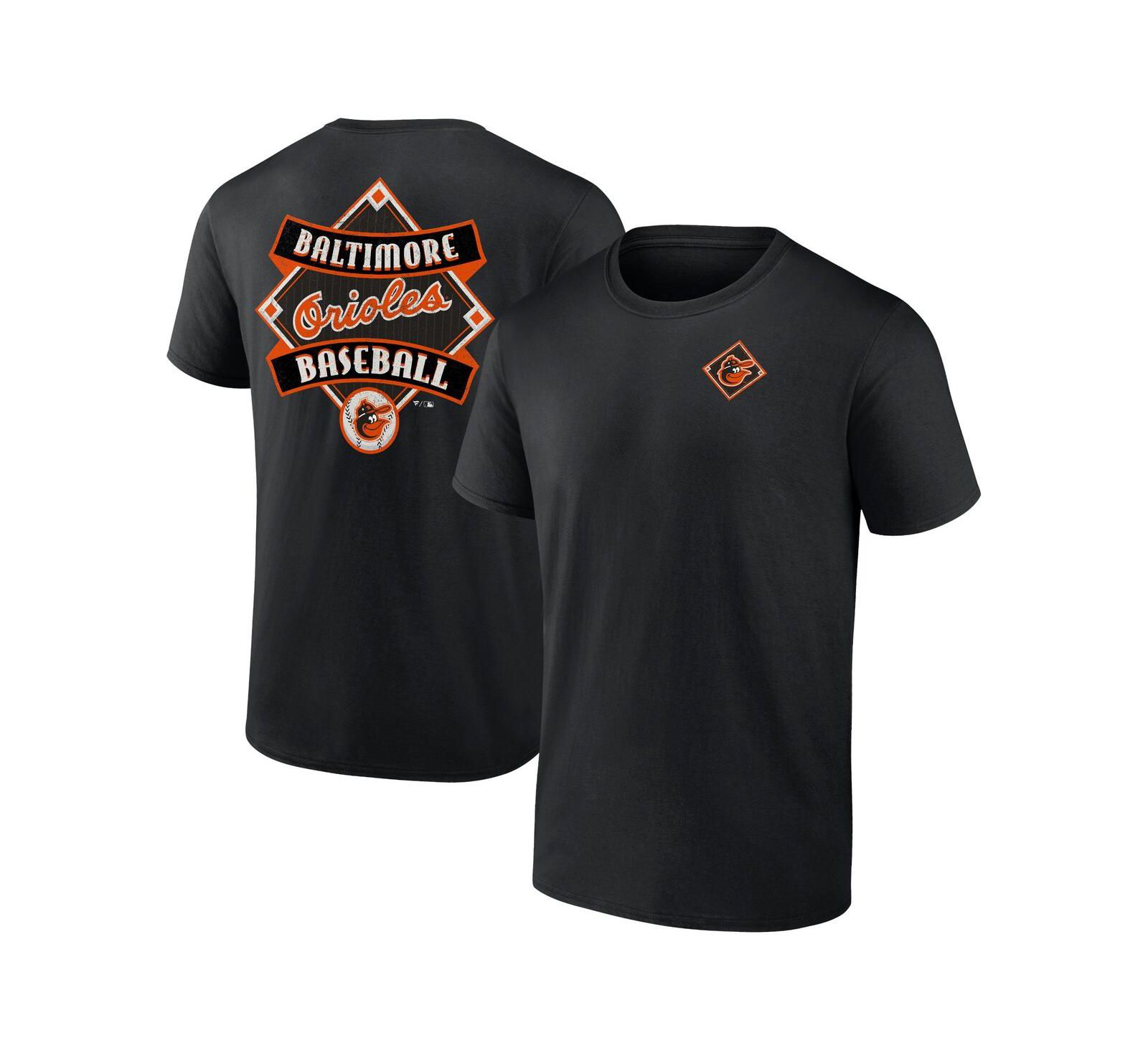 Мужская футболка Fanatics Mto Label Black Baltimore Orioles Field Play