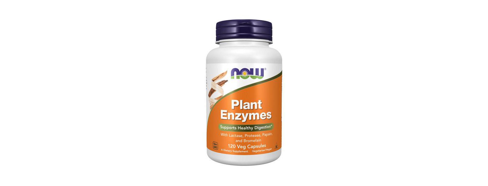 Now Foods растительные ферменты, 120 капсул