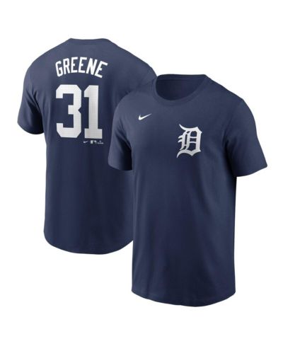 Nike Men's Riley Greene Navy Detroit Tigers Fuse Name & Number T-Shirt