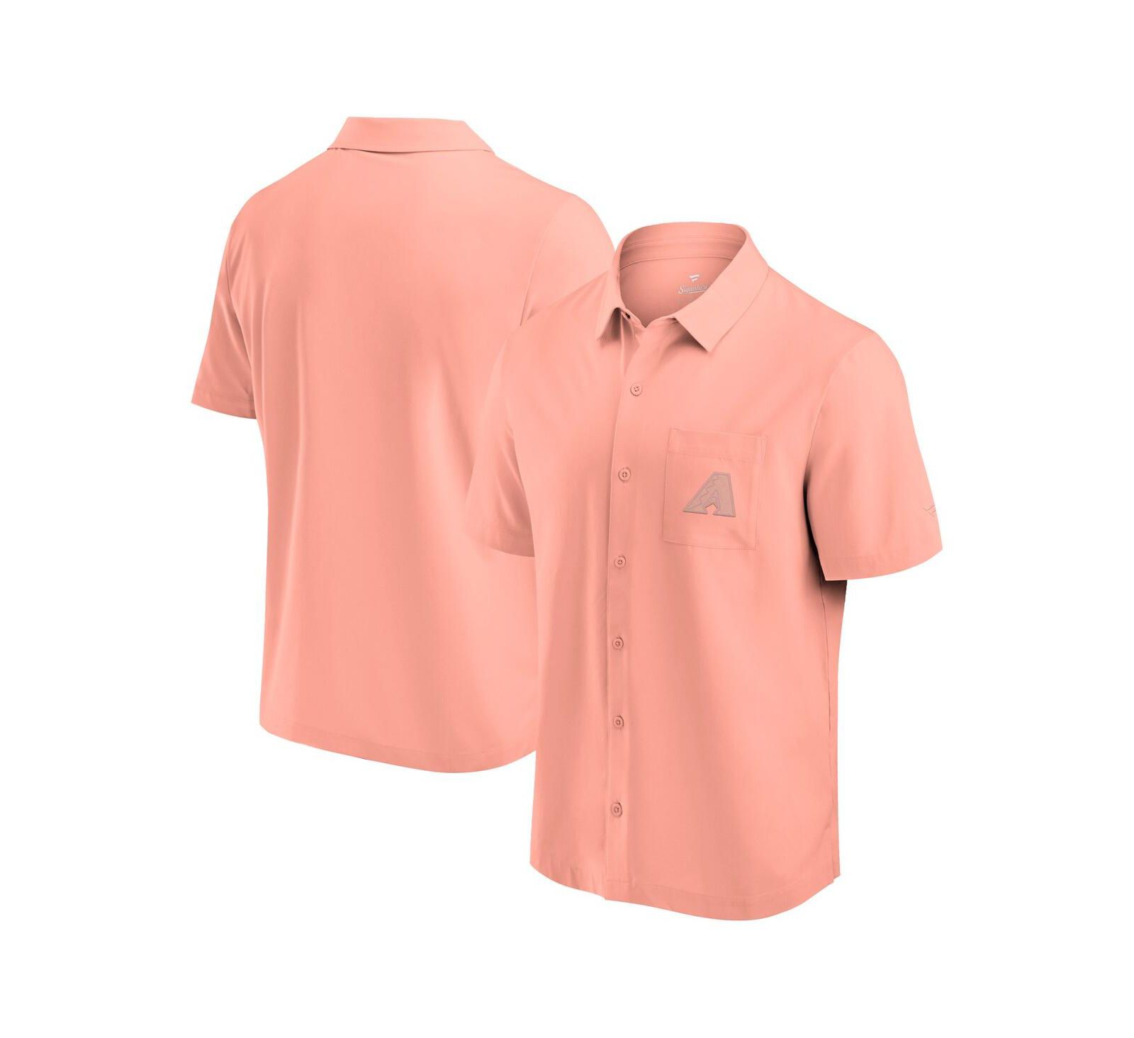 Мужская рубашка Fanatics Arizona Diamondbacks Front Office Button-Up