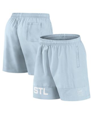 Мужские плавательные шорты Fanatics Light Blue St. Louis Cardinals Elements Swim Shorts