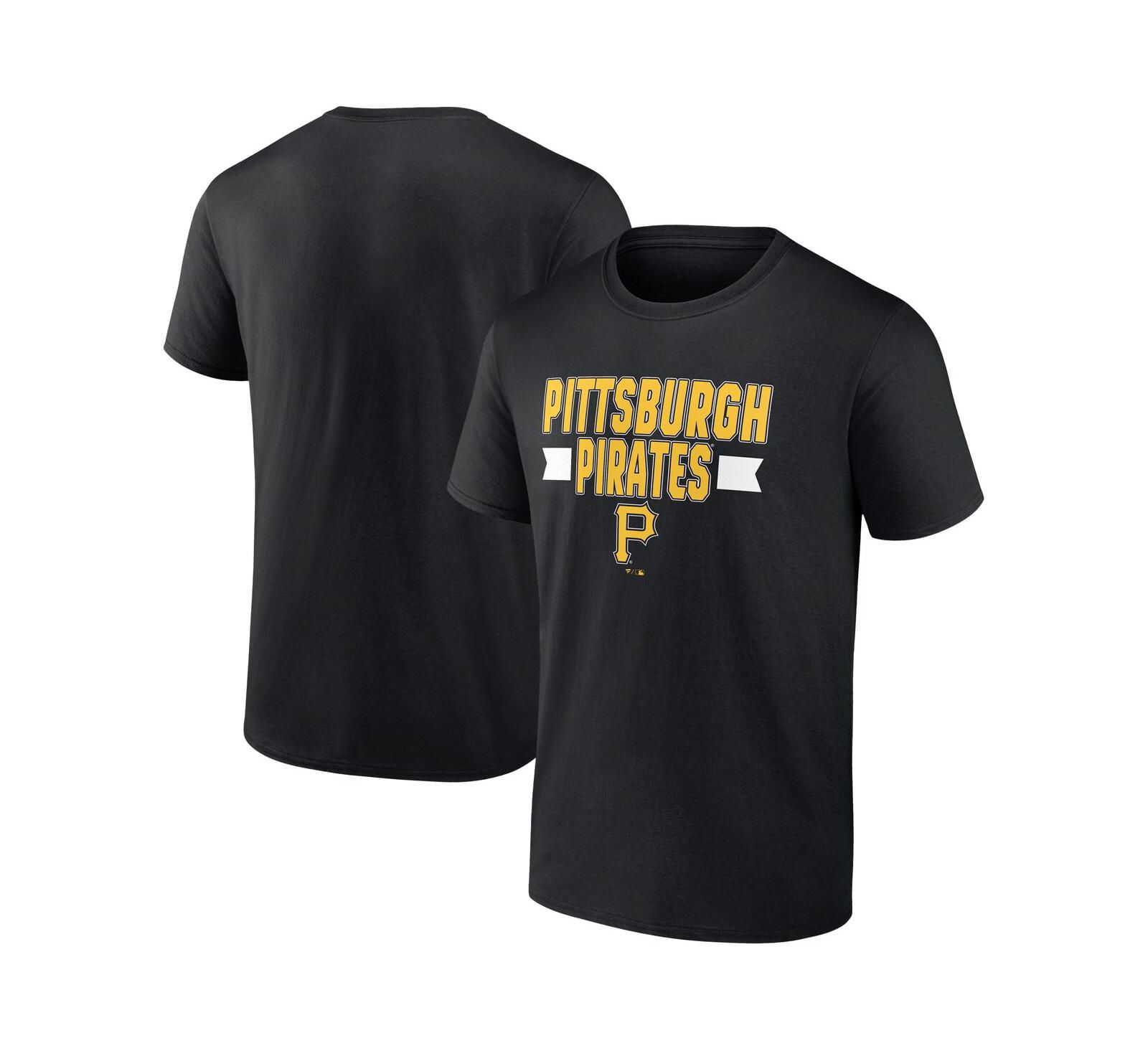 Fanatics Men's Black Pittsburgh Pirates Close Victory T-Shirt