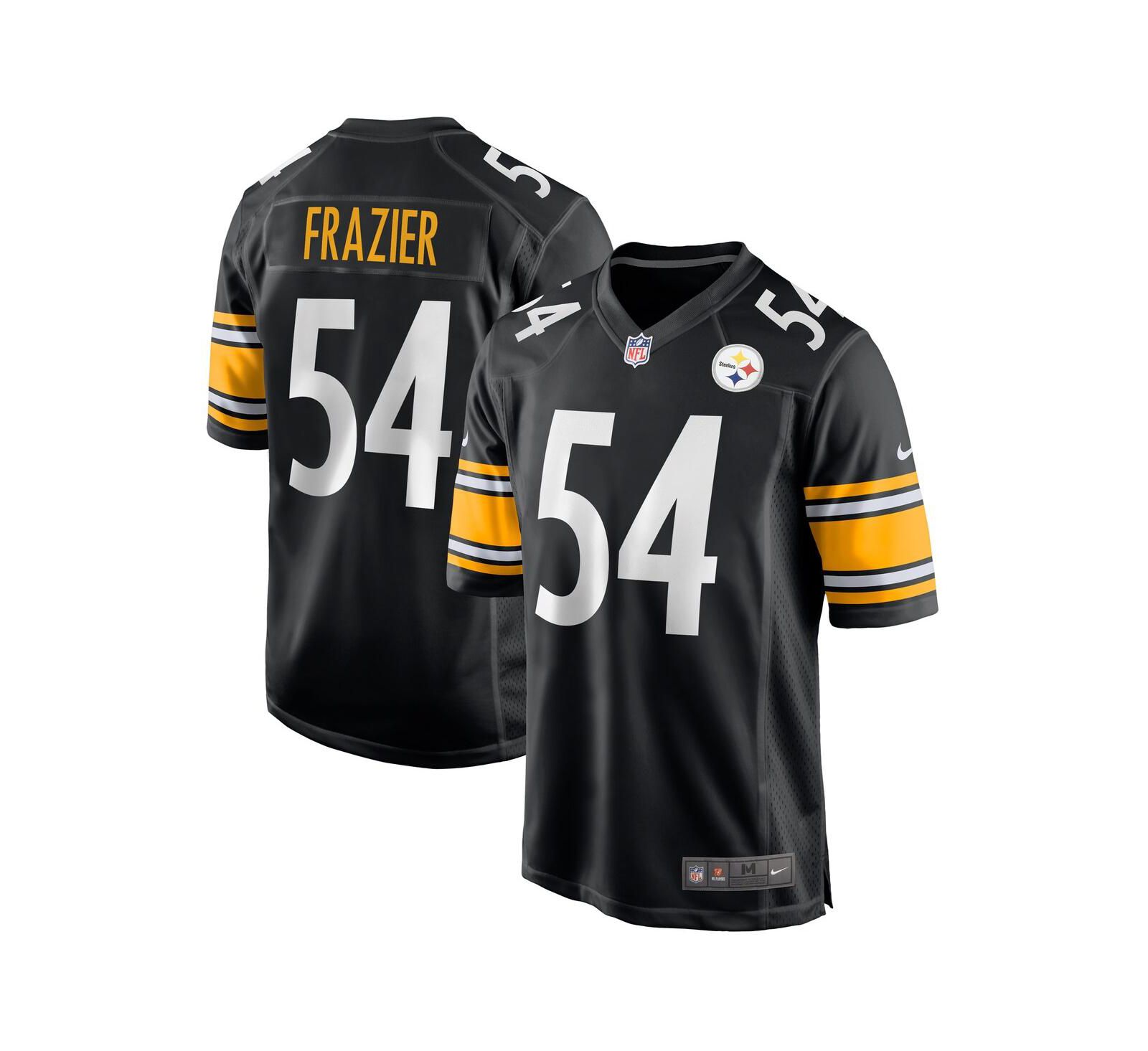 Nike Men's Zach Frazier Black Pittsburgh Steelers Game Jersey