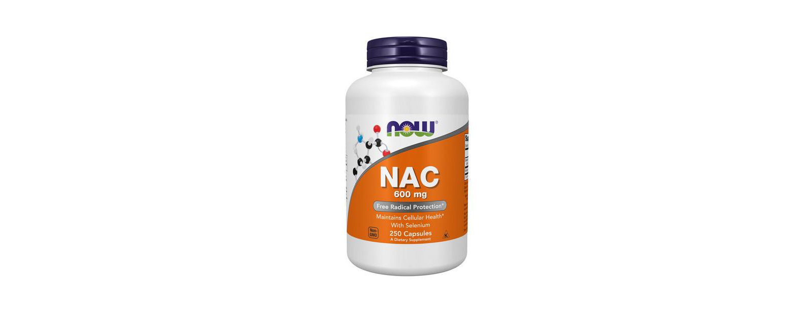 NOW Foods Nac-Acetyl Cysteine, 600 mg, 250 капсул