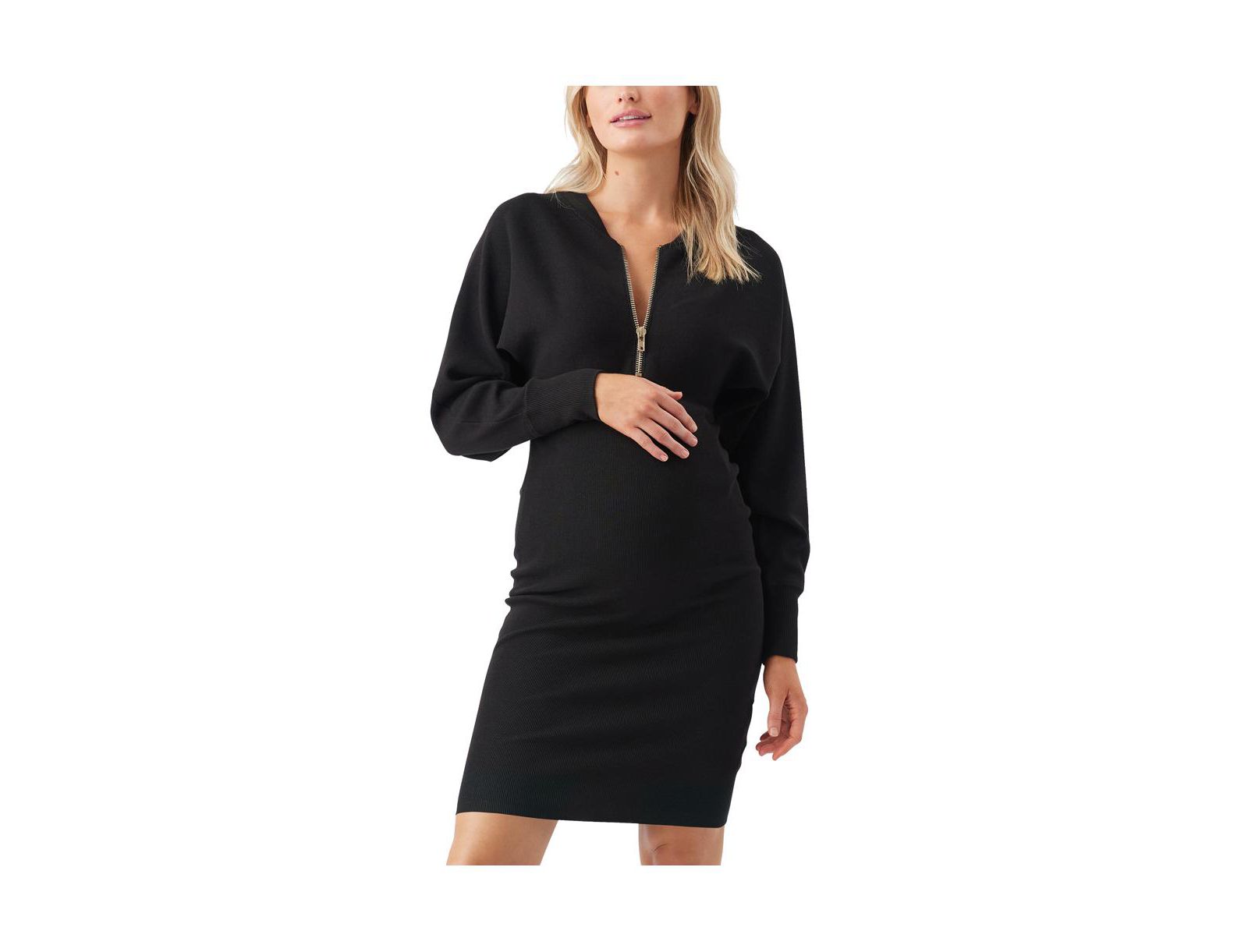 Ripe Maternity вязаное платье для кормления на молнии
